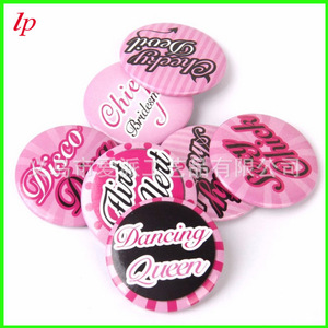 Lot de 8 badges ronds sérigraphiés « Future Mariée » pour enterrement de vie de jeune fille, sans nickel - Product Image 4