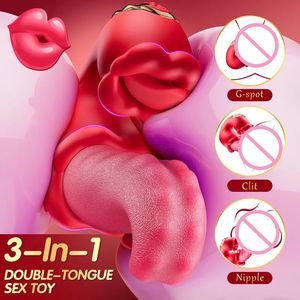 Fabrikpreis G-Punkt-<span class=keywords><strong>Vibrator</strong></span> mit Zungenstoß-Funktion, 10 Vibrationsmodi, Zungenlecken, Nippel- und Klitorisvibrator, Sexspielzeug für Erwachsene für Frauen - Product Image 4