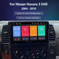 Sistema de Audio para Auto Nissan Navara 3 D40 2004-2010, Android 13, 6G RAM, 128G ROM, Radio, Reproductor Multimedia, Navegación