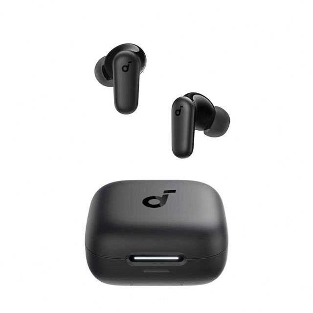 Soundcore P30i Anker Noise Cancelling Earbuds A3959 Strong Smart Noise Cancelling 2-in-1 Case and Phone Stand Wireless Earbuds