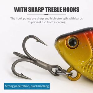 Nouvel ensemble de leurres <span class=keywords><strong>VIB</strong></span> en métal 5g 10g 15g, appâts artificiels durs pour la pêche à la carpe, au marlin, au bar et à la truite en eaux douces (lacs et rivières) - Product Image 4