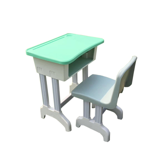 Chaise et bureau d'école en plastique de classe de tutorat bon marché pour l'école primaire - Product Image 5