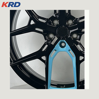 Rines Monobloque Forjados Personalizados de 18-20 Pulgadas 5x120 ET35 72.6mm CB, 6061-T6 CNC, PCD/ET/Color Personalizados para Ruedas Forjadas de Automóviles de Pasajeros
