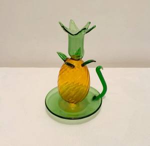 Tùy chỉnh hiện đại chủ sở hữu nến thủy tinh dứa hình dạng người giữ ngọn nến đám cưới chủ sở hữu nến cho Bảng trang trí - Product Image 2