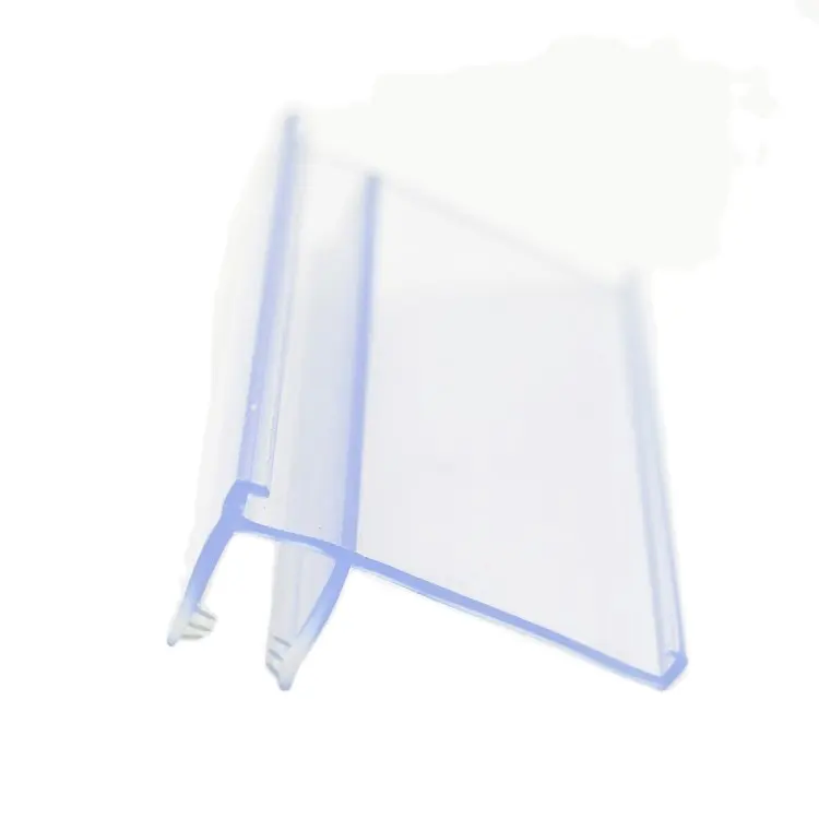 Clear PVC plastic price clip label holder price data strip of supermarket or store