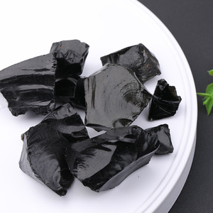 Ev dekorasyon için toptan obsidyen kristaller şifa taşı obsidyen tütsü taş - Product Image 6