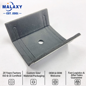 Malaxy Joint d'étanchéité en EPDM en forme de U pour toiture, tuiles en acier coloré et panneaux en zinc - Product Image 1