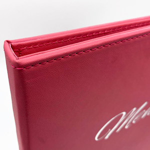 Menu de restaurant en gros à couverture rigide, porte-menu double page à spirale, couverture de menu de restaurant - Product Image 5