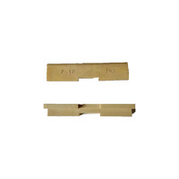 Bloc isolateur de rail, Plaque de guidage ferroviaire, Baffle de jauge ferroviaire, Plaque de fixation en nylon