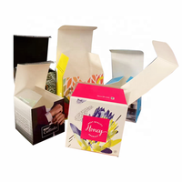 Chine petite boîte en papier emballage pour père noël décoratif bonbons chocolat jouets cadeau de noël boîte aveugle