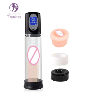 ペニスポンプ男性電気ペニスブースターポンプ大人4色調節可能モード液晶ディスプレイ付きペニスポンプ - Product Image 2