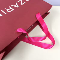 Sacs d'emballage en papier d'art de luxe imprimés sur mesure, en gros, à prix abordable, pour vêtements, bijoux, cosmétiques, boutiques, cadeaux et shopping