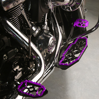 Mx Rider Planchers passager pour Harley Road King Street Glide Flhx Fltrx Fltr Cvo Ultra Special Foot Boards Pegs 1980-2025