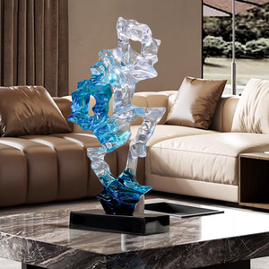 Thời gian đến và đi lối vào TV Tủ trang trí ánh sáng sang trọng cao cấp sáng tạo phòng khách cửa sổ nghệ thuật trang trí nhà cửa - Product Image 4