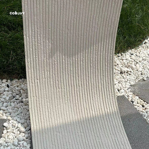 COMOVY Modern Modified Clay Interior Soft Wall <strong>Cladding</strong> Bendable Travertine Artificial Flexible <strong>Stone</strong> Panels Outdoor Wall Panel - Product Image 1