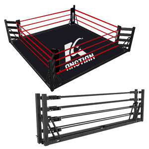 ANGTIAN Personnalisé <span class=keywords><strong>Boxe</strong></span> Haute Qualité Pliant Rapidement Équipement de Gymnase de Combat <span class=keywords><strong>Boxe</strong></span> Ring MMA Équipement de <span class=keywords><strong>Boxe</strong></span> Pliable - Product Image 1