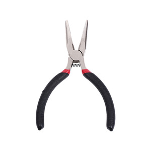 Needle Nose Pliers 5 In Chrome Vanadium Steel Serrated Jaw Pointed Beak Spring Loaded For Jewelry Repair And Diy Projects - Product Image 2