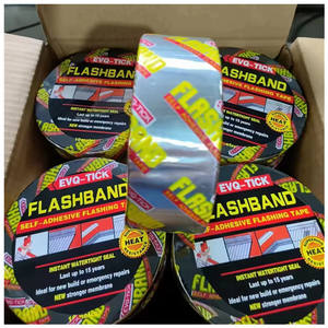 Bande de réparation imperméable pour toiture en bitume asphalte, rouleau simple face en PET et feuille d'aluminium, épaisseur 1,2 mm, isolation thermique - Product Image 3