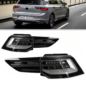 Luz Trasera LED para VW Golf 8, Lente Transparente Impermeable, Nueva Actualización Retrofit, Luces de Circulación Diurna de 6000K y 6000 Lúmenes, Plug and Play, 2021-2023 - Product Image 1