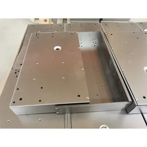 Op Maat Gemaakte Plaatwerkfabricage Aluminium Roestvrijstalen Stempelen Lasplaatwerk Buigplaat