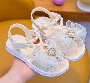 <span class=keywords><strong>Sandales</strong></span> d'été de haute qualité pour bébés filles, couleur unie, semelle souple, pour nouveau-nés et tout-petits, style princesse, <span class=keywords><strong>premiers</strong></span> <span class=keywords><strong>pas</strong></span> - Product Image 3