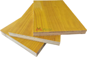 Panneau <span class=keywords><strong>de</strong></span> contreplaqué jaune 3 plis 27mm/21mm en pin/épicéa E1 écologique <span class=keywords><strong>de</strong></span> première qualité, imperméable pour la construction - Product Image 4