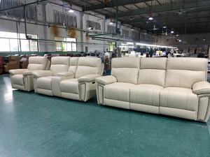 ชุดโซฟาหนังปรับเอนนอนสไตล์โมเดิร์น รุ่น L4402 โครงไม้ สำหรับห้องนั่งเล่น 3 2 1 ที่นั่ง - Product Image 6