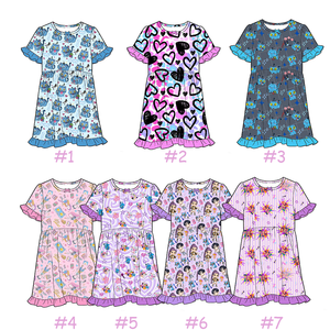 <span class=keywords><strong>Disfraz</strong></span> de Cazadora de Demonios K-Pop en Oferta, Ropa de Dibujos Animados, Vestido de Princesa con Lazo para Niña, Manga Corta, Largo hasta la Rodilla - Product Image 2