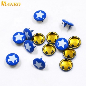 Boutons à pression en laiton certifiés Oeko-TEX 100 <span class=keywords><strong>Sanko</strong></span> SK-P022 pour vêtements de bébé - Design rond écologique - Product Image 3