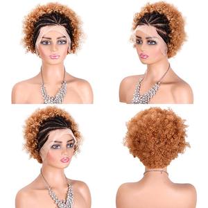 <span class=keywords><strong>Precio</strong></span> de Fábrica para Peluca de Cabello Virgen Brasileño Marrón Oscuro/Claro Pre-Desplumado 100% Cabello Humano para Mujer con Frente de Encaje HD - Product Image 6