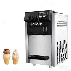 Global Export Soft <b>Ice</b> <b>Cream</b> <b>Machine</b> Low Power Consumption For Green Restaurant Sustainable Cafe Eco Shop Cost Saving - Product Image 1