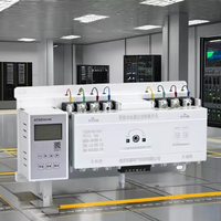 Commutateur de transfert automatique double alimentation SANYUE YSQ2 ATS 100A~1250A 3/4P 400V AC220, classe CB, 3 pôles, 4 pôles, service OEM