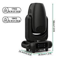 Igracelite 420W&320W BSW Moving Head Light, projecteur de scène LED mobile avec télécommande CMY CTO