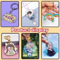 Llavero Personalizado de Aleación de Zinc con Esmalte Suave 3D, Llavero con Foto Digital Personalizada, Diseño de Dibujos Animados Vintage a la Moda