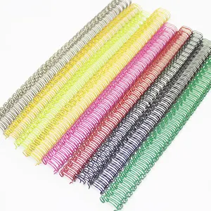 Office Suppliers Binding Consumables Calendar Notebook Binding Spiral Wire Double Loop Spiral Wires