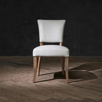 Ensemble de meubles de style européen personnalisé, meubles anciens, salon de détente, chaises sans accoudoirs