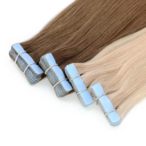 Mejor precio Ombre Rubio Raw Cinta adhesiva de doble cara Ins Extensiones de cabello Venta al por mayor Doble dibujado Remy Hair - Product Image 6