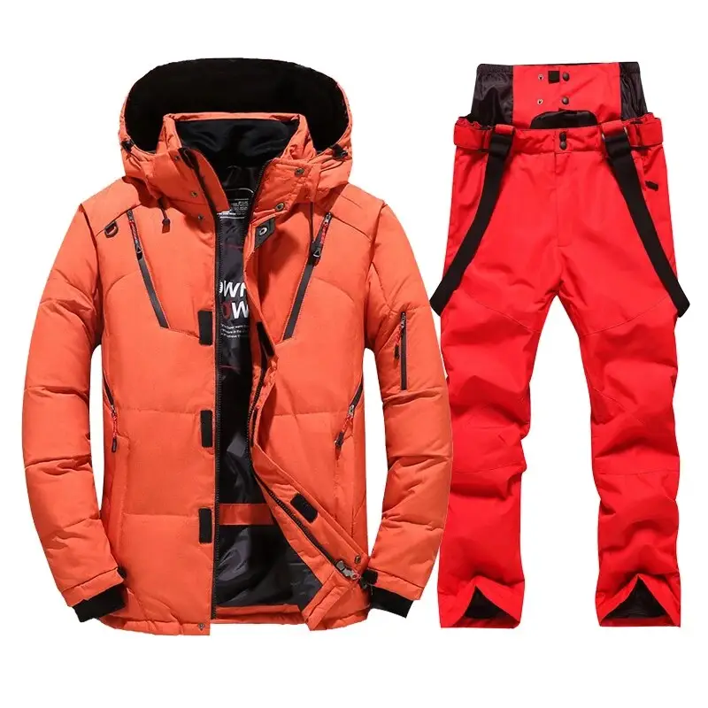 Ski suit men's and women's winter outdoor unisex skis double ski suit sports warm thickened waterproof jacket new wholesale