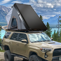 Tente de toit moderne tout-terrain pour camping et activités de plein air, ajustement universel, utilisation quatre saisons, cadre en alliage d'aluminium, installation facile