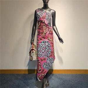 <span class=keywords><strong>Tessuto</strong></span> Ankara a caldo in cotone stampato a cera 100% cotone doppio lato stampato <span class=keywords><strong>tessuto</strong></span> africano abbigliamento donna abito gonna - Product Image 3