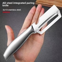 3Cr13 RVS Multifunctionele Suikerriet Schilmes, Robuuste Keuken Schilmes, Groentegereedschap voor Pompoen & Sla