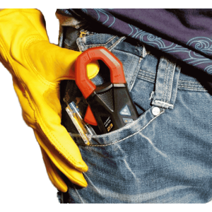 Pince multimètre numérique AC DC TRMS avec marquage CE mesure le courant continu - Product Image 4