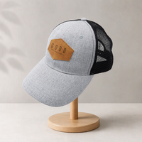 Gorra Trucker Personalizada con Bordado de Logotipo, Gorra Trucker de Malla con Visera Curva de Primera Calidad, Proveedor de Gorras de Béisbol de Verano para Hombre
