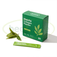 Pulver Matcha Japon Poudre de Matcha de thé vert de qualité cérémonielle avec collagène Poudre de collagène Matcha japonais