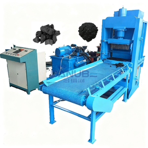 Machine de fabrication de briquettes de charbon en nid d'abeille à partir de coques de noix de palme et de sciure de bois électrique - En promotion - Product Image 1