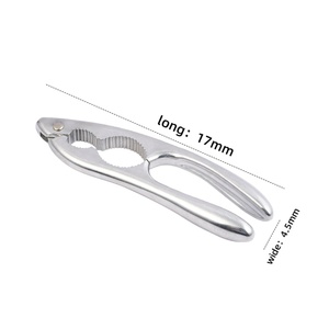 Factory Wholesale Aluminum Alloy Shark-Shape Walnut Clip <b>Sheller</b> Household Pecan Nut Clip <b>Sheller</b> Gadgets Fruit Vegetable Tools - Product Image 5