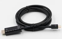 Adaptateur Mini Displayport 8K 3D, Support compatible avec displayrj45 mâle, câble DP