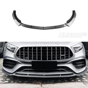 Para Mercedes-Benz Clase A W177 Pre A45 A45S AMG, Labio de Parachoques Delantero para Mercedes-Benz Clase A W177 Pre A45 A45S AMG 2019-2023, Kit de Carrocería con Difusor - Product Image 3