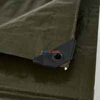 Rouleau de bâche PE vert foncé 140 g/m² résistant aux UV, bâche Lona pour la couverture des fermes et des serres
