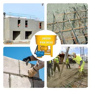 350-3000L ponsel listrik pasir dan kerikil semen Pan Mixer beton mesin pengaduk dijual - Product Image 6